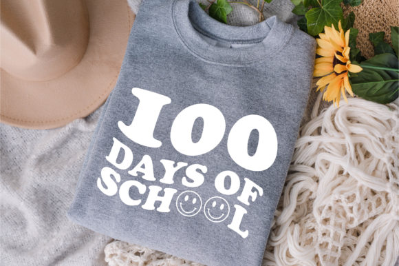 100 Days of School SVG - Instant Design