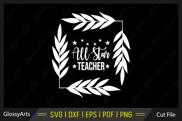 All Star Teacher Svg Printable Cut File
