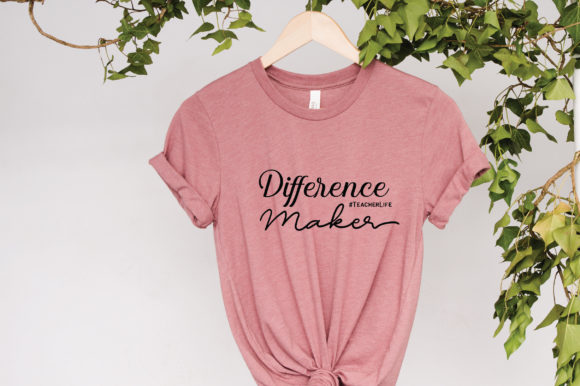 Difference Maker Svg, Teacher Svg