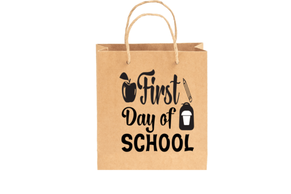 First Day of School SVG Graphic Design